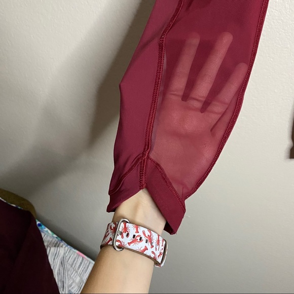 LULULEMON rosewood Run with the Sun tight leggings - Picture 8 of 12